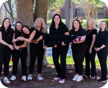 photo of team member smiling