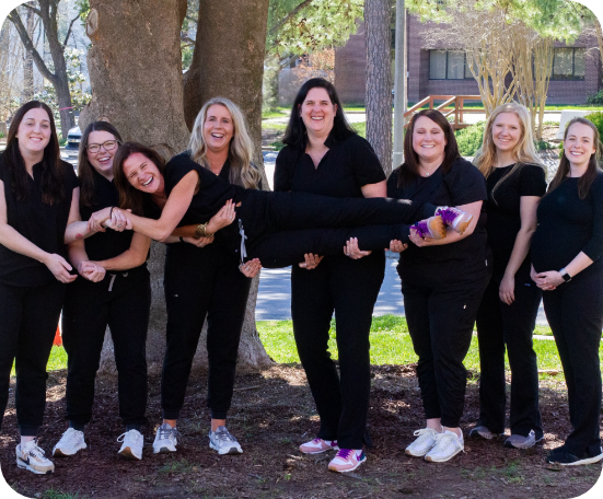 photo of team member smiling